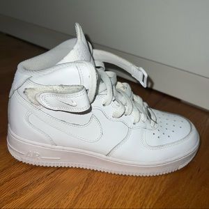 High top Nike air forces